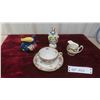 Image 1 : Schumann Tea Cup and Saucer, Foley Florence Creamer, H+K 