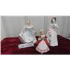Image 1 : 3 Royal Doulton Figures : Julia 1974 8 1/4'' T , Kathy 1990 8'' T , 