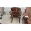Image 2 : 2 Wood Adirondack Chairs 