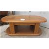 Image 1 : Heavy Duty Wooden Lift Top Coffee Table on Wheels 50'' x 30''