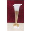 Image 1 : Beautiful Bombay Glass Vase Made in Poland 17.75'' Tall 