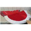 Image 10 : Christmas Decorations: Stockings, Tree Skirt, Bows, Candle Holders, 