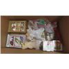 Image 2 : Christmas Decorations: Stockings, Tree Skirt, Bows, Candle Holders, 