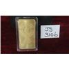 Image 1 : Royal Canadian Mint 1oz .9999 Fine Gold Plated Bar 