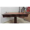 Image 8 : Empire Design Wood Game Table with Wheels - Largest 33'' x 33'' x
