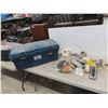 Image 1 : Rubbermaid Tote 70L , Drywall Tooling and Supplies