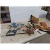 Image 1 : C Clamps, Carpenter Belts, Stapler and Staples, Wrecking Bar & 