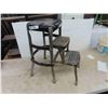 Image 1 : Retro Chrome Leg Step Stool 