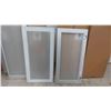 Image 2 : 7 Ikea Glass Cupboard Doors (5) Approx. 15'' x 40'' (2) Approx. 