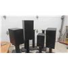 Image 2 : 4 Paradigm Speakers, 8 Speaker Stands 