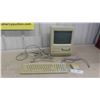 Image 1 : Vintage Macintosh Apple Classic Computer with Mouse, Keyboard & 