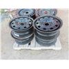 Image 1 : 4 Steel Rims 16'' x 6.5 5-110 Fits Toyota, Honda, VW Various 