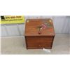 Image 1 : Wooden Potato Bin 14 1/2'' x 11 1/2'' x 14 1/2'' 