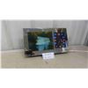 Image 1 : Mirrored Motion / Sound Light Up Clock 16 1/4'' x 9 1/2'' 