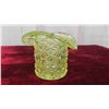 Image 8 : Vintage MCM Pottery , Pyrex Plate + Bowl , Uranium Glass Top Hat 