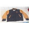 Image 1 : Melton and Leather Jacket Size XXL 