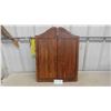 Image 1 : Dart Board in Case with 6 Darts 20'' x 4'' x 25'' H 