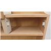 Image 10 : 2 Door Wood Cabinet with Shelves 24'' x 8 1/2'' x 48'' H Drawer Slides