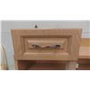 Image 8 : 2 Door Wood Cabinet with Shelves 24'' x 8 1/2'' x 48'' H Drawer Slides