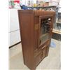 Image 2 : Antique China Cabinet 60'' x 32'' x 16'' 