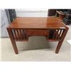 Image 1 : Antique Oak Library Desk 29'' x 42'' x 26'' 