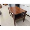 Image 2 : Antique Oak Library Desk 29'' x 42'' x 26'' 