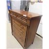 Image 2 : 5 Drawer Dresser MCM 49'' x 41'' x 19'' 