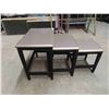 Image 2 : 3pce Nesting Stands Biggest is 21'' x 15'' x 24'' 