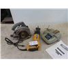 Image 1 : 3 Power Tools: Porter Cable Power Circular Saw, Power 