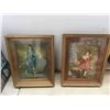 Image 2 : 7 Pictures/Mirrors , Tribal, Fox Head - Biggest is 17'' x 14'' 