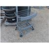 Image 2 : Rolling 4 Basket Store Shelf 64'' x 11'' x 19'' 