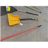 Image 3 : New 5 Hand Yard Tools : 3 Rakes All Different, Snow Shovel,