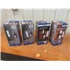 Image 1 : 4 New Lutec Outdoor LED Cylinder Scone Light Fixtures 