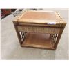 Image 1 : Bamboo End Table with Drawer 20'' x 24'' x 20'' 