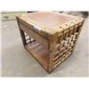 Image 2 : Bamboo End Table with Drawer 20'' x 24'' x 20'' 