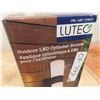 Image 3 : New Lutec Outdoor LED Cylinder Scone Lights 