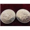 Image 2 : (5) 1970 Canada $1 Coins