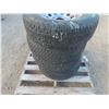 Image 2 : 4 Chevy 5 Bolt Rims with 205/75 R14 Tires 