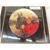 Image 2 : RCMP Collector Plate Framed Up