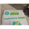 Image 2 : New Old Stock Coleman Stove Stand in Box 