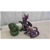Image 8 : 11pce Dragon Collection - Tallest is 12'' 
