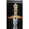Image 8 : Decorative Sword Display Approx. 30'' x 16'' , 2 Decorative Fantasy