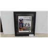 Image 1 : 100th Grey Cup Anniversary Kenny Ploen Framed Print 18'' x 21'' 