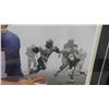 Image 5 : 100th Grey Cup Anniversary Kenny Ploen Framed Print 18'' x 21'' 