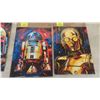 Image 2 : Set of (6) 12'' x 18'' Star Wars Canvas Prints