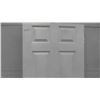 Image 2 : 6 Panel Interior Door 30'' x 73'' with Hinges & Door Knob 
