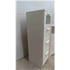 Image 2 : 4 Drawer Cabinet 15'' x 16'' x 49'' , Shelf Unit with Door 16'' x 13'' x 37'' H 
