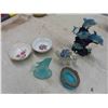 Image 8 : China, Plates, Bowls, Decorative Vases, Creamers, Mini Tea Set &