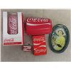 Image 8 : Coca Cola : Modern Porcelain Sign , Pails , Trays , Cards , Glasses, Bottles, 