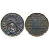 Image 1 : (c1858) GW-130-R1 NGC UNC Details (Cleaned) 1st Restrike Centennial of G.W. Phila Civic Procession